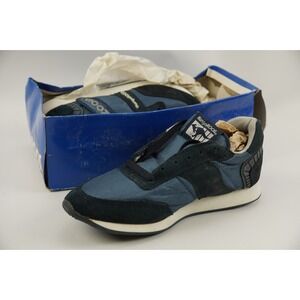 VIntage 1985 KANGAROOS Shoes With Pockets, Navy Blue, Size 5-1/2, New Old Stock